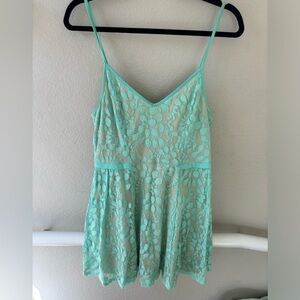 Aquamarine summer dress